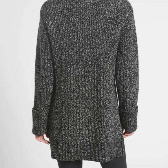 Athleta Shasta V-Neck Wool Knit Oversized Sweater - Picture 2 of 13